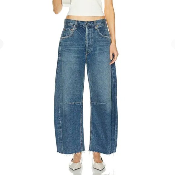 CITIZENS OF HUMANITY Horseshoe High-Rise Barrel Jeans - Picture 16 of 16